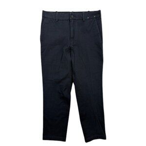 Uniqlo Chino Pants Men’s Black Slim Fit‎ Stretch Casual Cotton Blend Size S